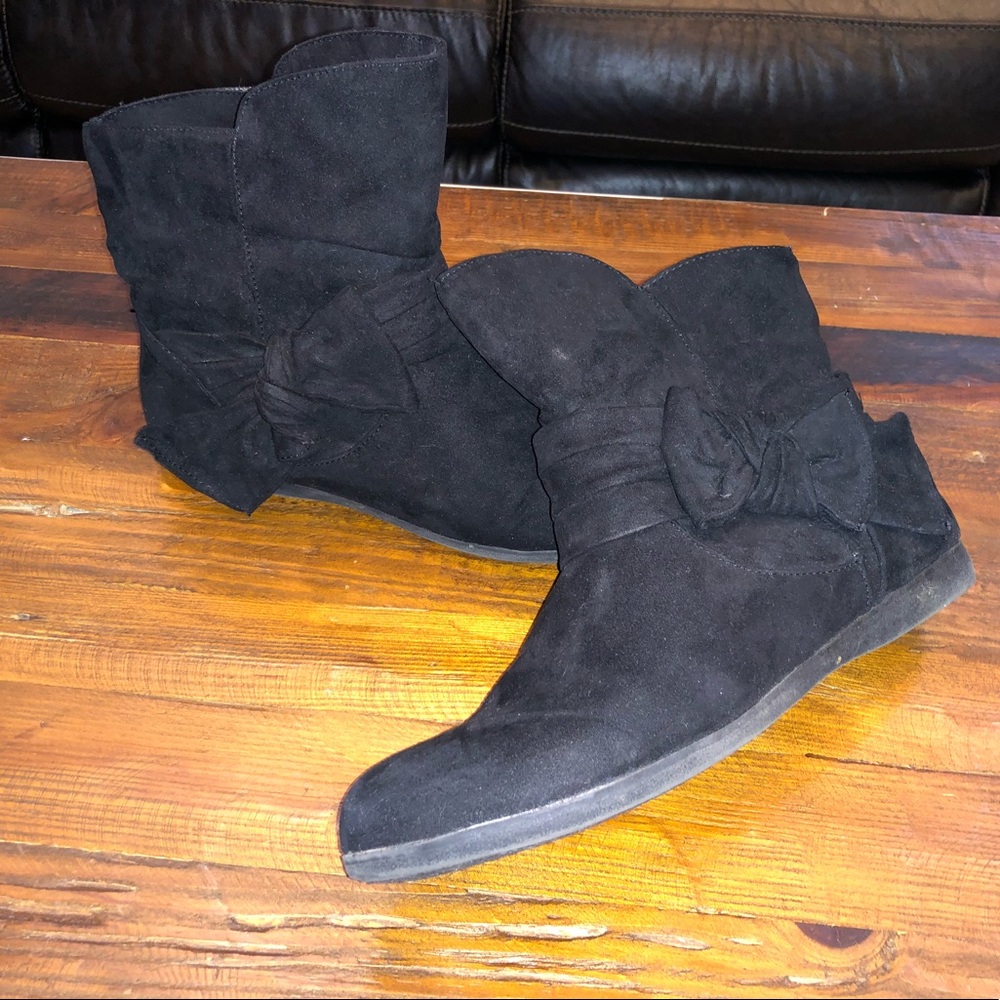Women’s Black Ankle Boots SZ 10